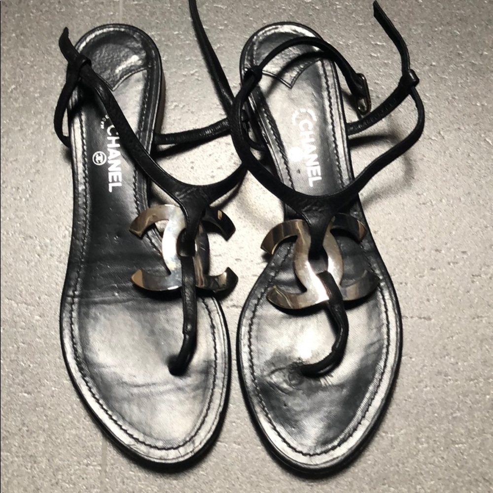 Authentic Chanel Sandals